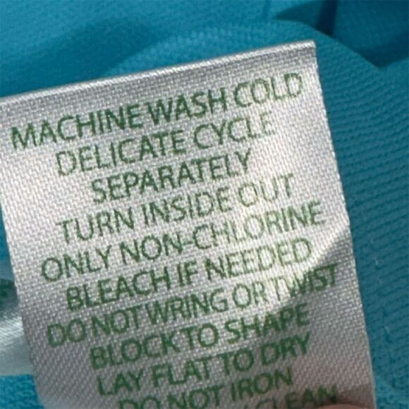 Lilly Pulitzer Luxletic XS Collared Sleeveless Golf Tennis Tank Turquoise Preppy - Picture 7 of 7